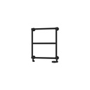 Stour 690 x 600 Towel Rail - Matt Black