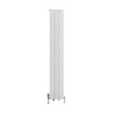 Mersey 1800 x 280 Aluminium Radiator - Matt White
