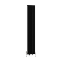 Mersey 1800 x 280 Aluminium Radiator - Matt Black