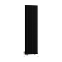 Mersey 1800 x 470 Aluminium Radiator - Matt Black