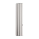 Derwent 1800 x 404 Dry Element Aluminium Radiator - Matt White