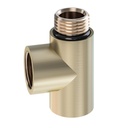 Element T Piece - Brushed Brass