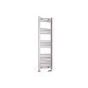 Wendover Straight Multirail 1400 x 400 Towel rail - Chrome