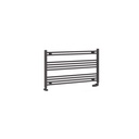 Wendover Straight Multirail 600 x 1000 Towel rail - Matt Anthracite