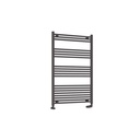 Wendover Straight Multirail 1200 x 750 Towel rail - Matt Anthracite