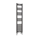 Wendover Straight Multirail 1800 x 400 Towel rails - Matt Black
