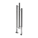 Conwy 1200 x 220 Radiator Towel rail - Chrome