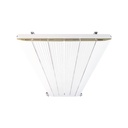 Trent Cover Cap Set 565mm - Brushed Brass