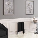 Imperia 2 Column Radiator 600 x 470mm - Matt Black