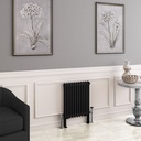 Imperia 2 Column Radiator 600 x 515mm - Matt Black