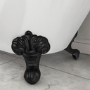 Freestanding Bath Matt Black Legs (set of 4) - Matt Black