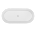 Sandford 1500 Freestanding Bath including waste  - White