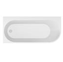 Radcot 1650x750 Left Handed Bath - White