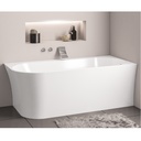 Radcot 1650x750 Right Handed Bath - White
