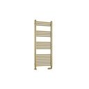 Wendover Straight Multirail 1200 x 500 Towel rail - Brushed Brass