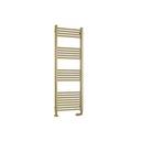 Wendover Straight Multirail 1400 x 500 Towel rail - Brushed Brass