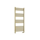 Wendover Straight Multirail 1400 x 600 Towel rail - Brushed Brass