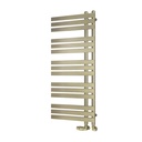 New Leonardo 1200 x 500 Towel rail - Brushed Brass
