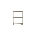 Stour 690 x 600 Towel Rail - Brushed Brass