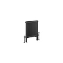 Imperia 2 Column Radiator 600 x 515mm - Matt Anthracite