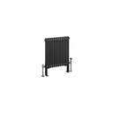 Imperia 2 Column Radiator 600 x 560mm - Matt Anthracite