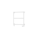 Stour 690 x 600 Towel Rail - Matt White