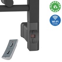 Type F Element Wi-Fi with D Shape Cap 1200W - Matt Anthracite