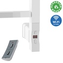 Type F Element Wi-Fi with Square Cap 1200W - Gloss White
