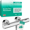 hansgrohe Ecostat Fine Shower Thermostat for Exposed Installation - Chrome