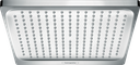 hansgrohe Crometta E Overhead Shower 240 1Jet Ecosmart - Chrome