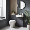 Fusion P Basin Unit - Matt Dark Grey