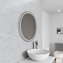 Kartell K-Vit Vista 600mm Circular LED Mirror
