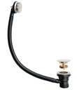 Kartell K-Vit Easyclean Sprung Bath Waste Nickel