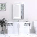 Kartell K-VIT Frame 500 x 700mm Mirror Cabinet