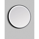 Kartell K-VIT Nero Round 600mm LED Mirror
