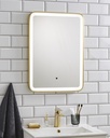 Kartell K-VIT Ottone Square 500 x 700mm Mirror