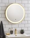 Kartell K-VIT Ottone Round 600mm Mirror
