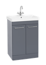 Kartell K-VIT Options 24 600mm 2 Door Unit - Cool Grey