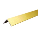 Classic Type 102 - Angle Profile - Aluminium Extrusion - Brushed Brass - 2450mm Long