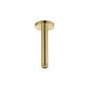 120mm Ceiling Mounted Shower Arm - Brushed Brass