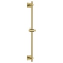 Slide Rail - Square Plate - Brushed Brass