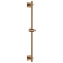 Slide Rail - Square Plate - Brushed Bronze