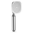 Square Pressure Boost Handshower - Diamond Chrome