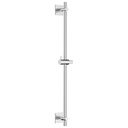 Slide Rail - Square Plate - Diamond Chrome