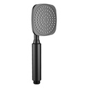Square Pressure Boost Handshower - Matt Black