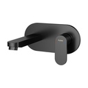 Smart 2-Hole Concealed Basin Mixer Finishing Set - Matt Black