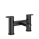 Smart 2-Hole Deck Mounted Bath Filler - Matt Black
