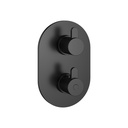 Smart Round Smartbox Finishing Set - Matt Black