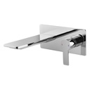 Spring 2-Hole Concealed Basin Mixer Finishing Set - Diamond Chrome