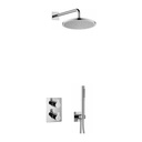Spring Shower Pack with Air-Mixed Rainshower and Handshower Kit – Diamond Chrome